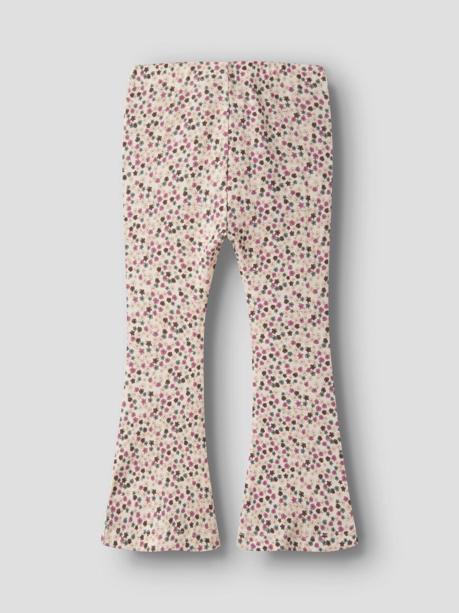 Product carousel image 2 FLARED LEGGINGS, Antique White
