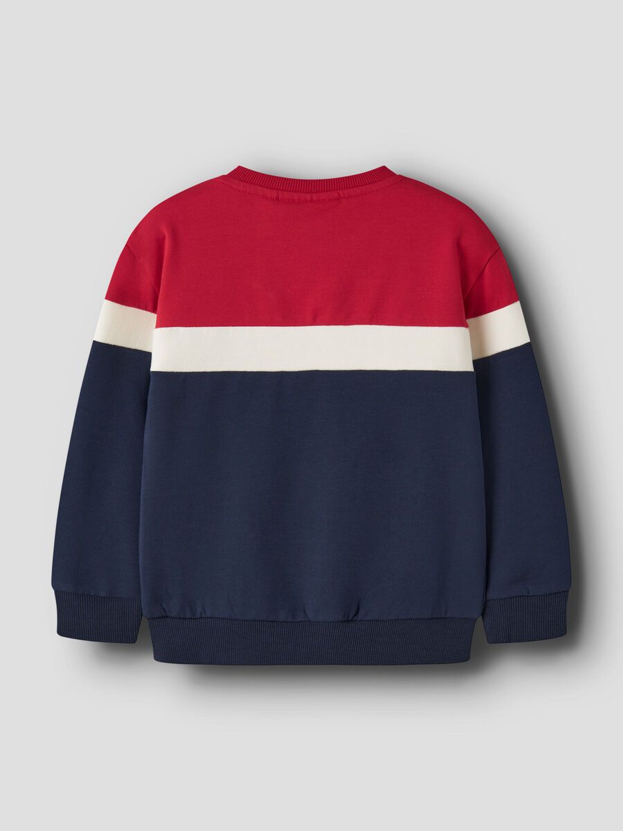 Product carousel image 2 ORGANIC COTTON SWEAT CARDIGAN, Navy Blazer