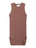 Name it MERINO WOOL ROMPER, Cognac, highres - 13199106_Cognac_001.jpg