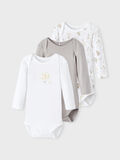 Name it 3-PACK LONG SLEEVED ROMPER, Alloy, highres - 13198656_Alloy_003.jpg