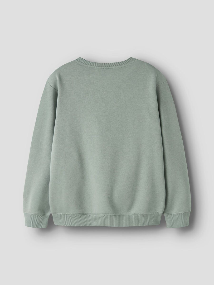 Carousel image 4 REGULAR FIT SWEATSHIRT, Green Milieu