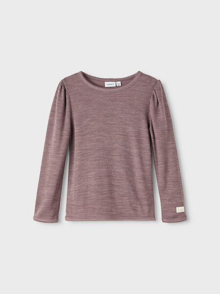 Name it SLIM FIT OBERTEIL MIT LANGEN ÄRMELN, Peppercorn, highres - 13214837_Peppercorn_003.jpg
