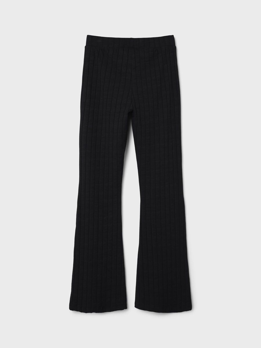 Name it COUPE BOOTCUT CÔTELÉE PANTALON, Black, highres - 13232956_Black_002.jpg