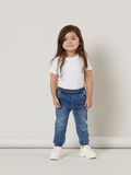 Product image thumbnail - POWER STRETCH BAGGY FIT JEANS, Medium Blue Denim | 3