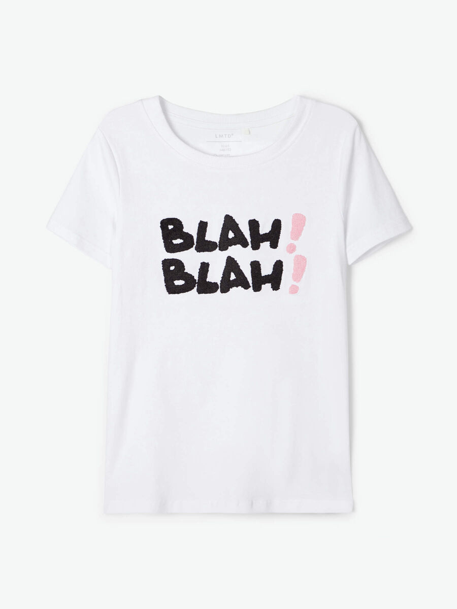 Name it "BLAH BLAH" T-SHIRT, Bright White, highres - 13177014_BrightWhite_003.jpg