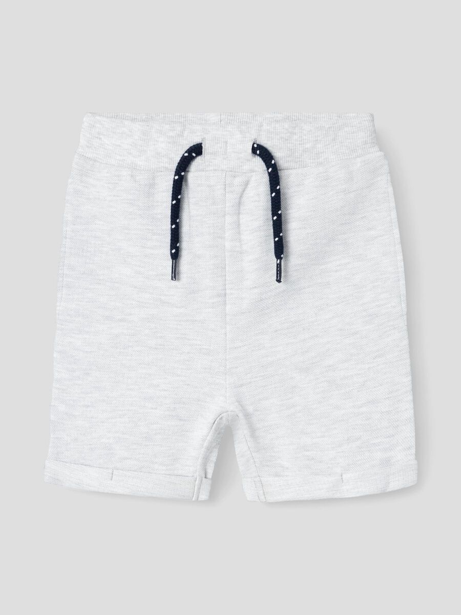 name it SWEAT SHORTS, Light Grey Melange, highres - 13227498_LightGreyMelange_003.jpg