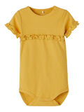 Name it ORGANIC COTTON ROMPER, Ochre, highres - 13190296_Ochre_001.jpg