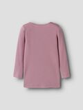 Product image thumbnail - BASIC TOP MET LANGE MOUWEN, Lilas | 2