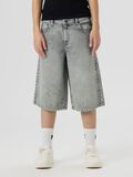 Product image thumbnail 2 BAGGY JORTS DENIM SHORTS, Light Grey Denim
