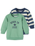 Name it 2-PACK BORN IN 2022 SWEATSHIRT, Frosty Spruce, highres - 13199079_FrostySpruce_001.jpg