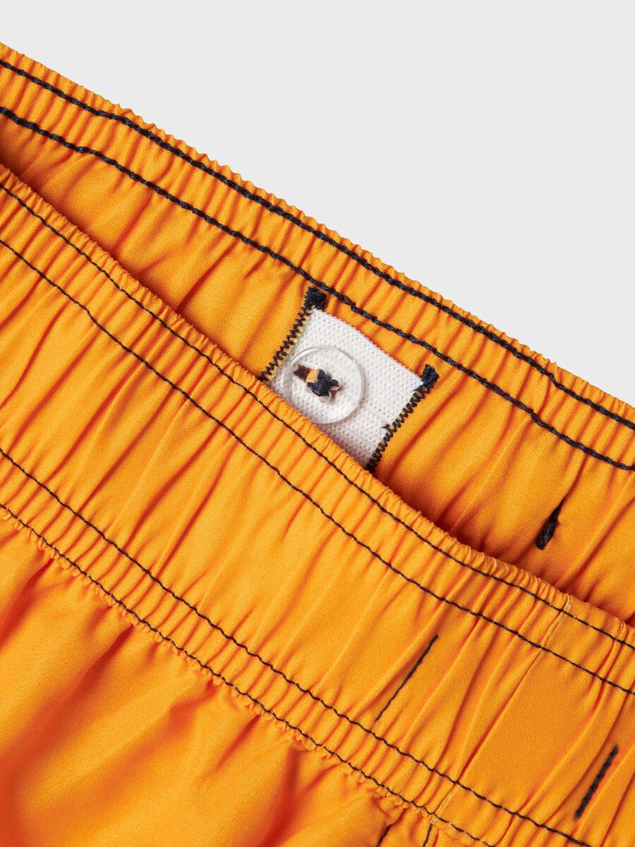name it COLOURBLOCK SWIM SHORTS, Bright Marigold, highres - 13239871_BrightMarigold_005.jpg