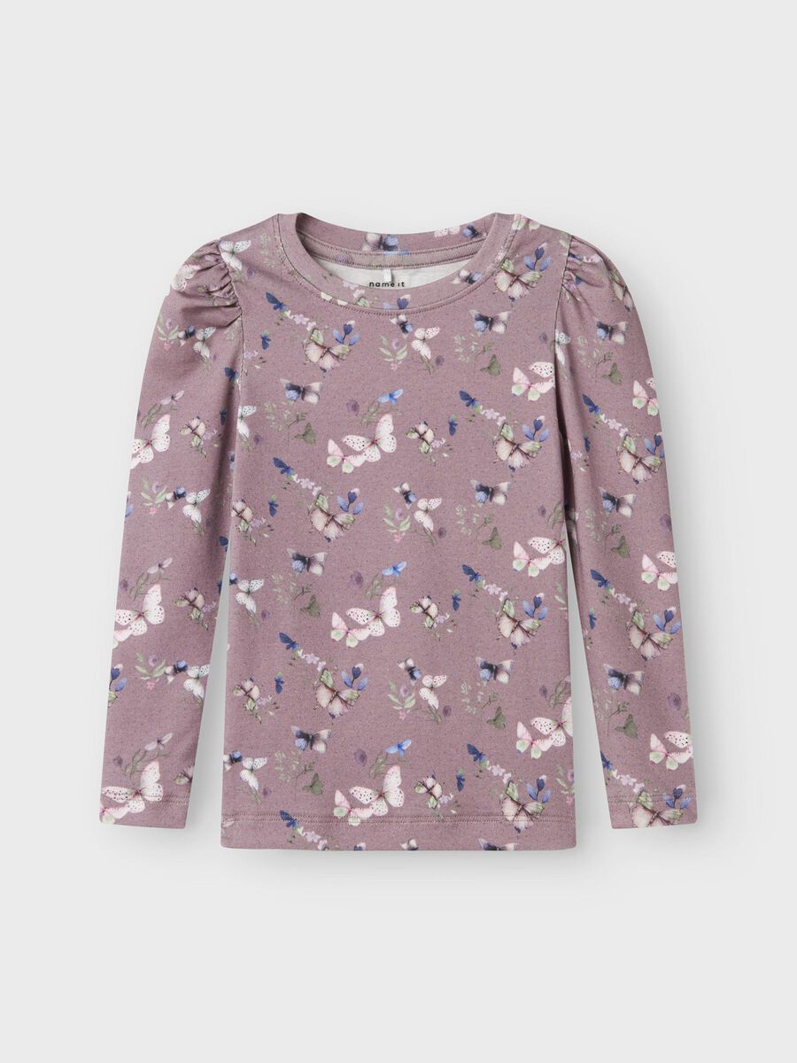 Product carousel image 1 REGULAR FIT LONG SLEEVED TOP, Elderberry
