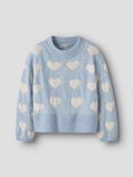 Product image thumbnail - OVERSIZED STRICKPULLOVER, Subdued Blue | 1