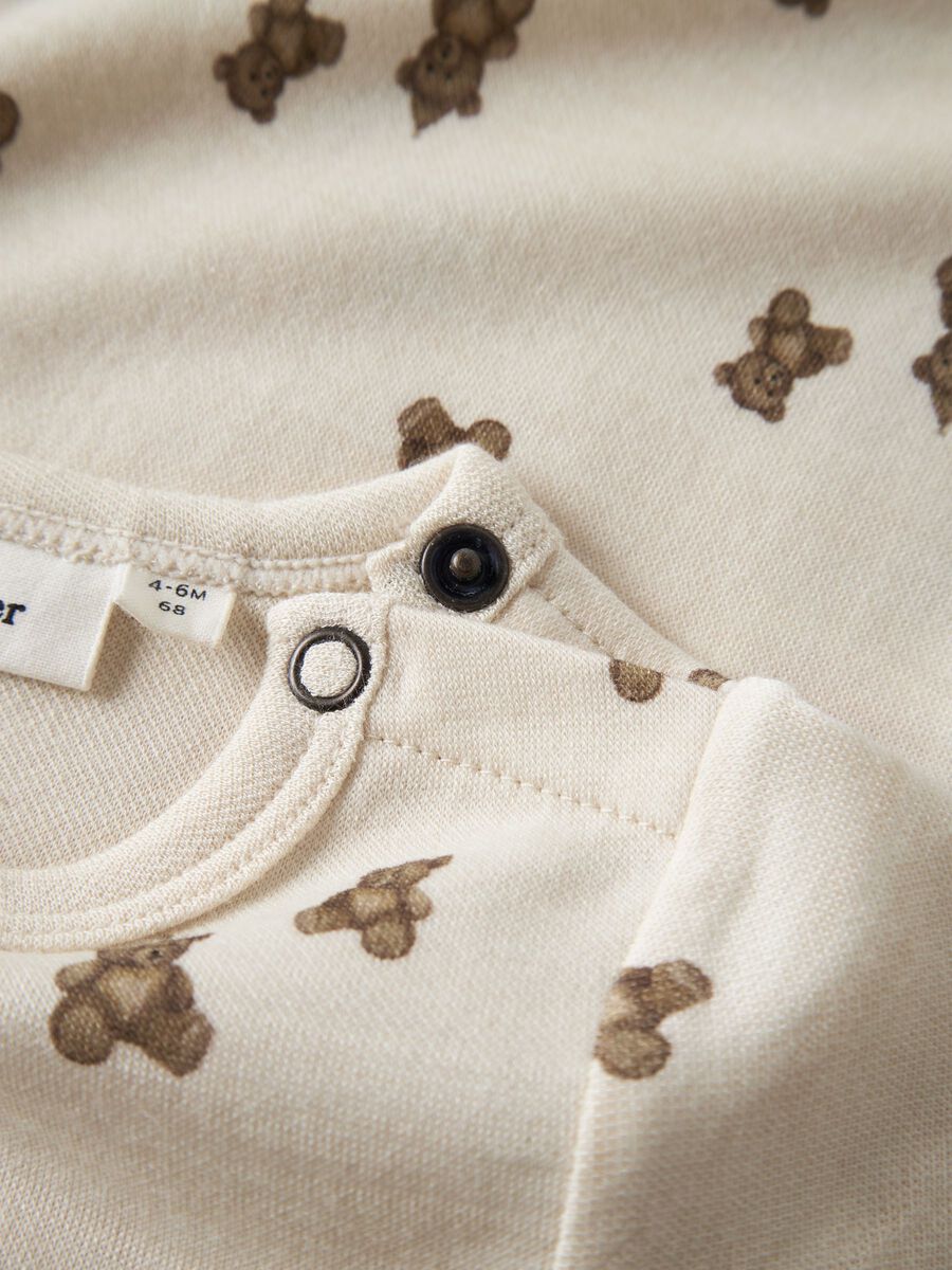 Carousel image 3 PRINTED ROMPER, Turtledove