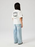 Product image thumbnail - SKATER JEANS, Light Blue Bleached Denim | 3