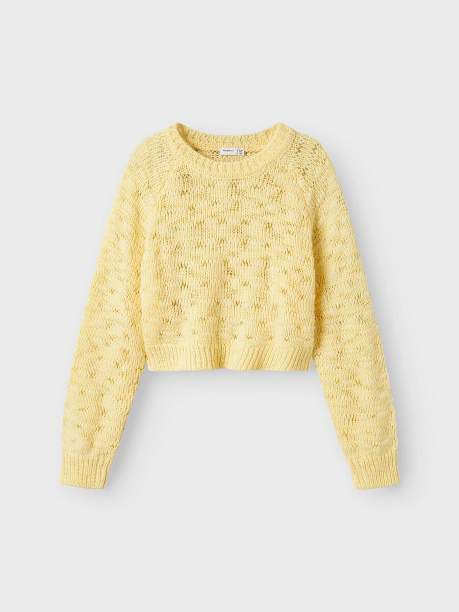 name it LONG SLEEVED KNITTED PULLOVER, Pastel Yellow, highres - 13237305_PastelYellow_003.jpg