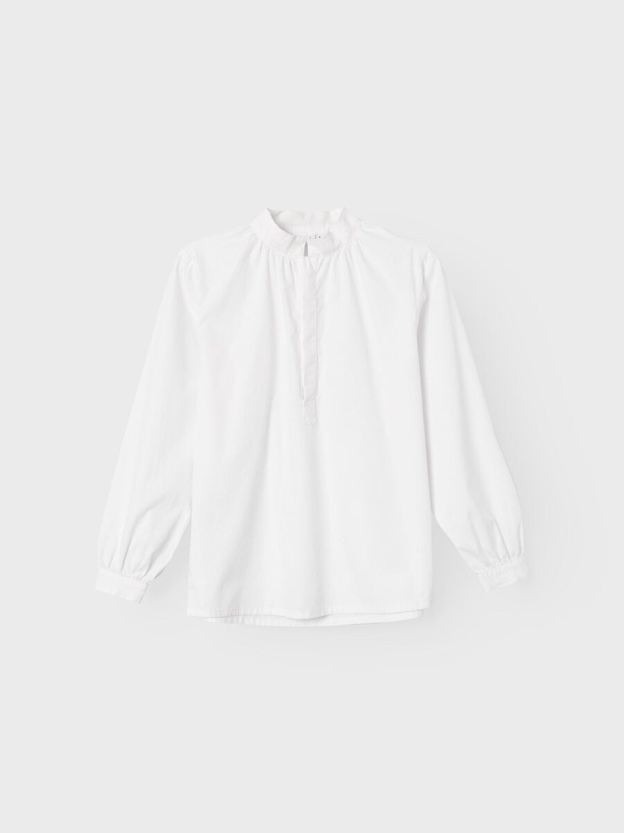 Product carousel image - PITKÄHIHAINEN PAITA, Bright White | 1