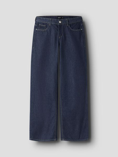 name it WIDE LEG JEANS, Dark Blue Denim, highres - 13252049_DarkBlueDenim_1279617_003.jpg