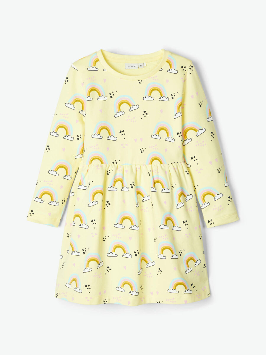 Name it COTON IMPRIMÉ ARC-EN-CIEL ROBE, Lemonade, highres - 13181045_Lemonade_003.jpg