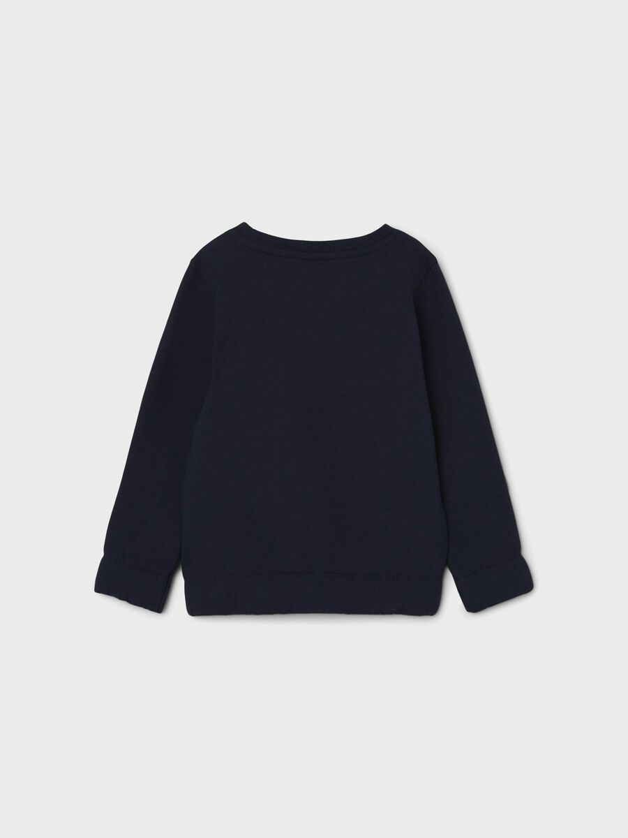 name it REGULAR FIT SWEATSHIRT, Dark Sapphire, highres - 13242585_DarkSapphire_002.jpg