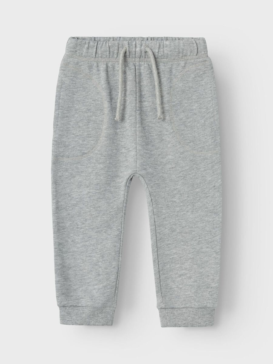 name it CORTE HOLGADO PANTALONES DE CHÁNDAL, Grey Melange, highres - 13232281_GreyMelange_003.jpg