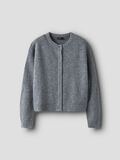 Product image thumbnail - REGULAR FIT KNITTED CARDIGAN, Grey Melange | 1