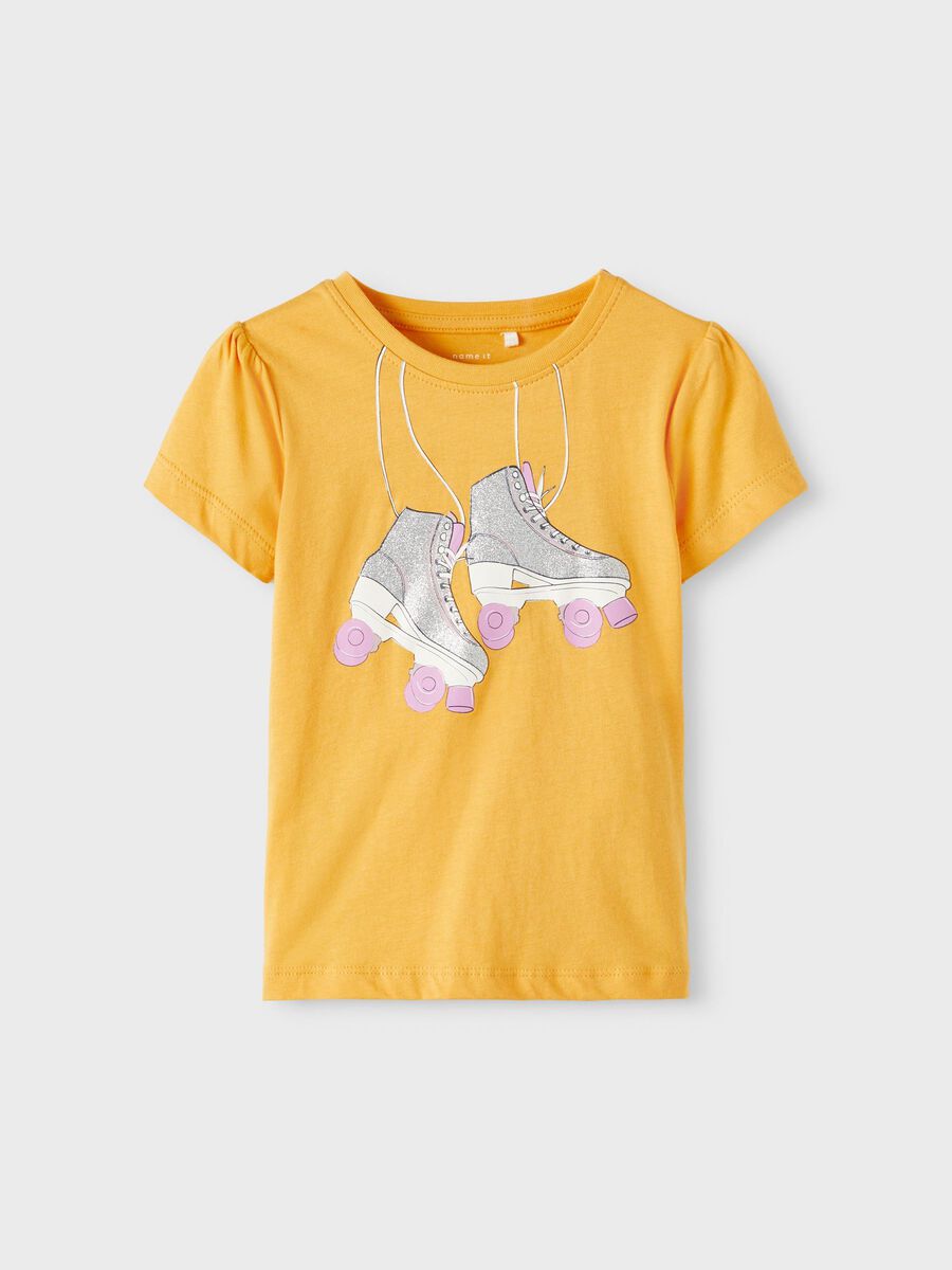 name it COUPE CLASSIQUE T-SHIRT, Golden Apricot, highres - 13205877_GoldenApricot_003.jpg