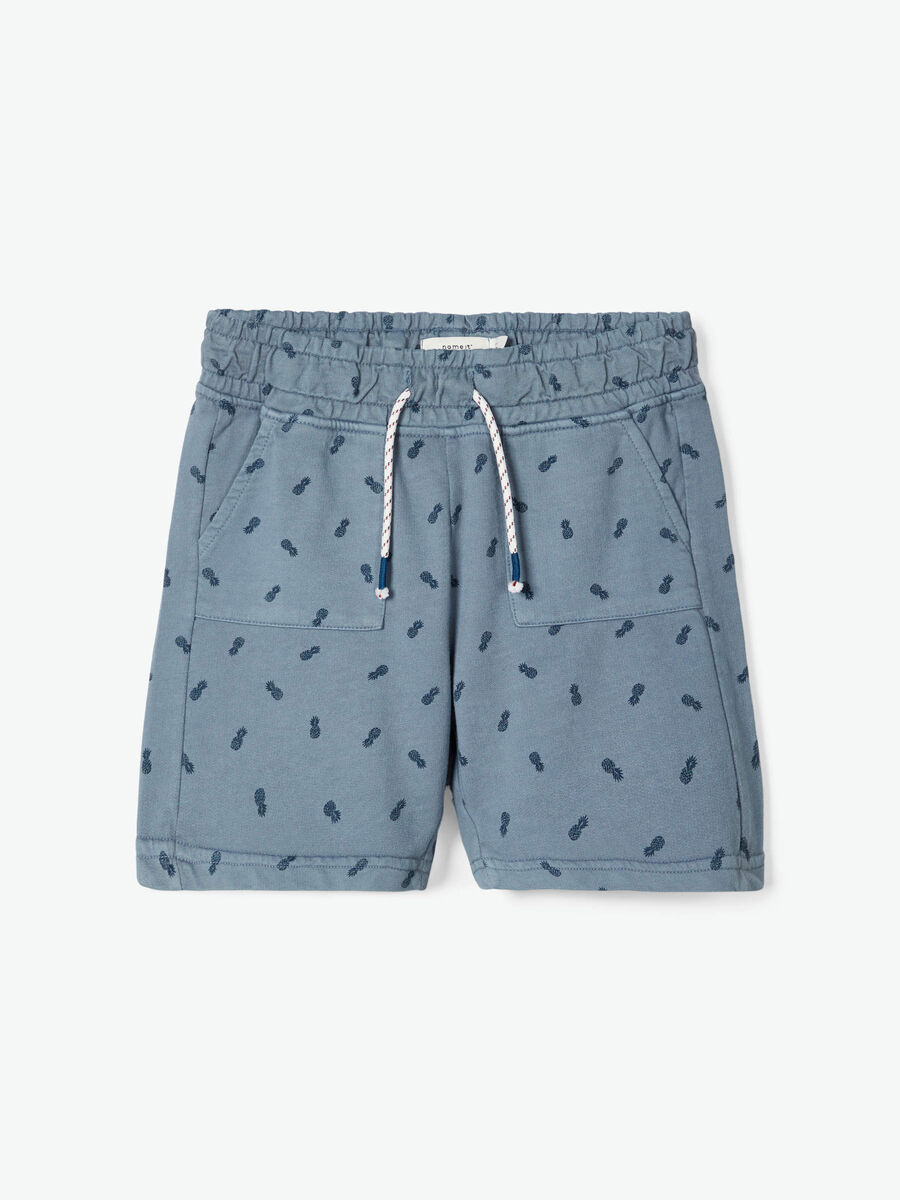 Name it IMPRIMÉ ANANAS SHORTS EN MOLLETON, Dark Sapphire, highres - 13180499_DarkSapphire_003.jpg