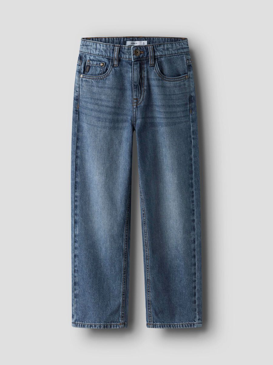 name it STRAIGHT LEG JEANS, Dark Blue Denim, highres - 13224456_DarkBlueDenim_003.jpg