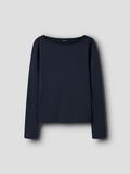 Product image thumbnail - SLIM FIT LONG SLEEVED TOP, Navy Blazer | 1