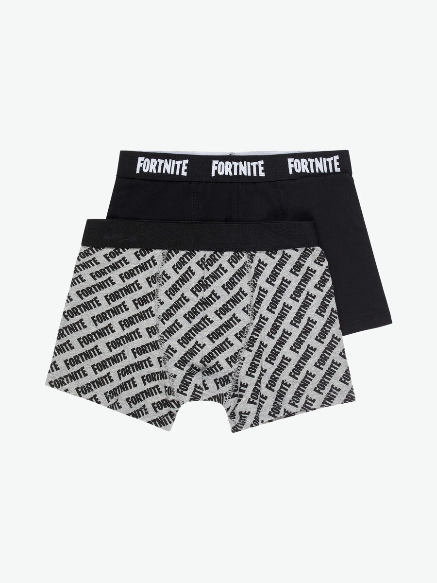 name it 2-PACK FORTNITE BOXER SHORTS, Black, highres - 13182505_Black_792755_003.jpg