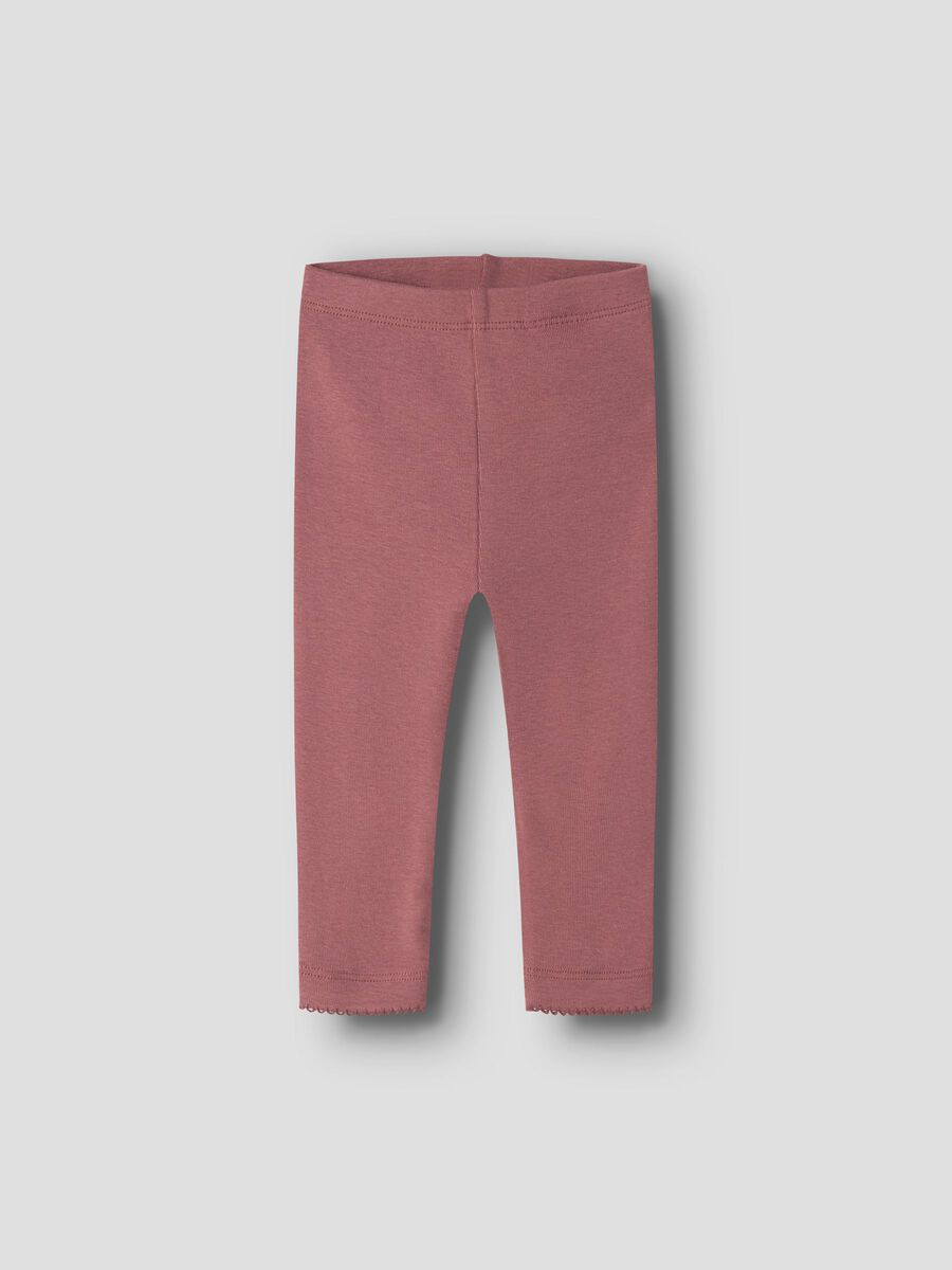 Product carousel image 1 SLIM FIT LEGGINGS, Withered Rose