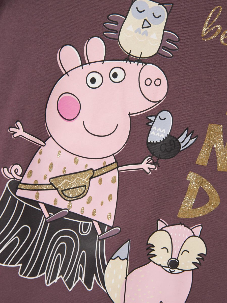 Carousel image 3 &Agrave; MOTIF PEPPA PIG TOP &Agrave; MANCHES LONGUES, Arctic Dusk