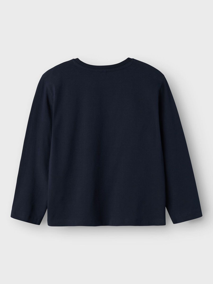 name it SQUISHMALLOWS LÅNGÄRMAD TOPP, Dark Sapphire, highres - 13241622_DarkSapphire_002.jpg