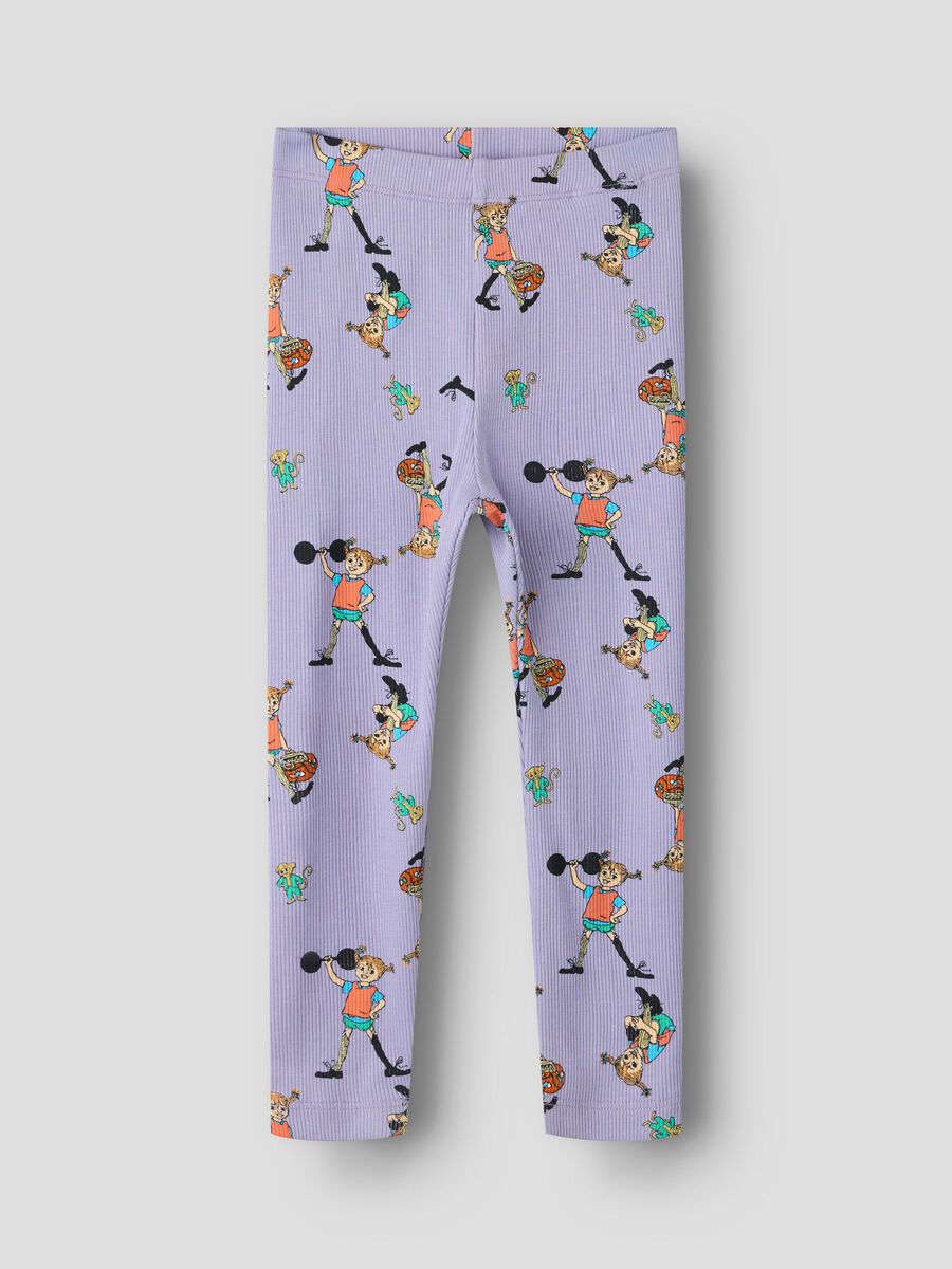 Product carousel image 1 PIPPI LONGSTOCKING LEGGINGS, Heirloom Lilac