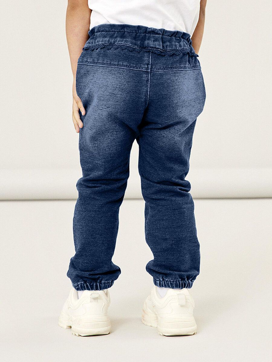 name it BAGGY FIT SWEAT JEANS, Dark Blue Denim, highres - 13209396_DarkBlueDenim_008.jpg