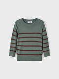 Name it STRIPED KNITTED TOP, Balsam Green, highres - 13209476_BalsamGreen_003.jpg