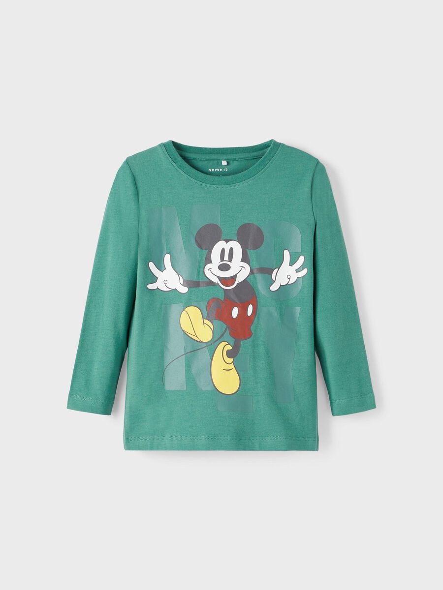 Carousel image - DISNEY MICKEY TOP MET LANGE MOUWEN, Frosty Spruce | 1