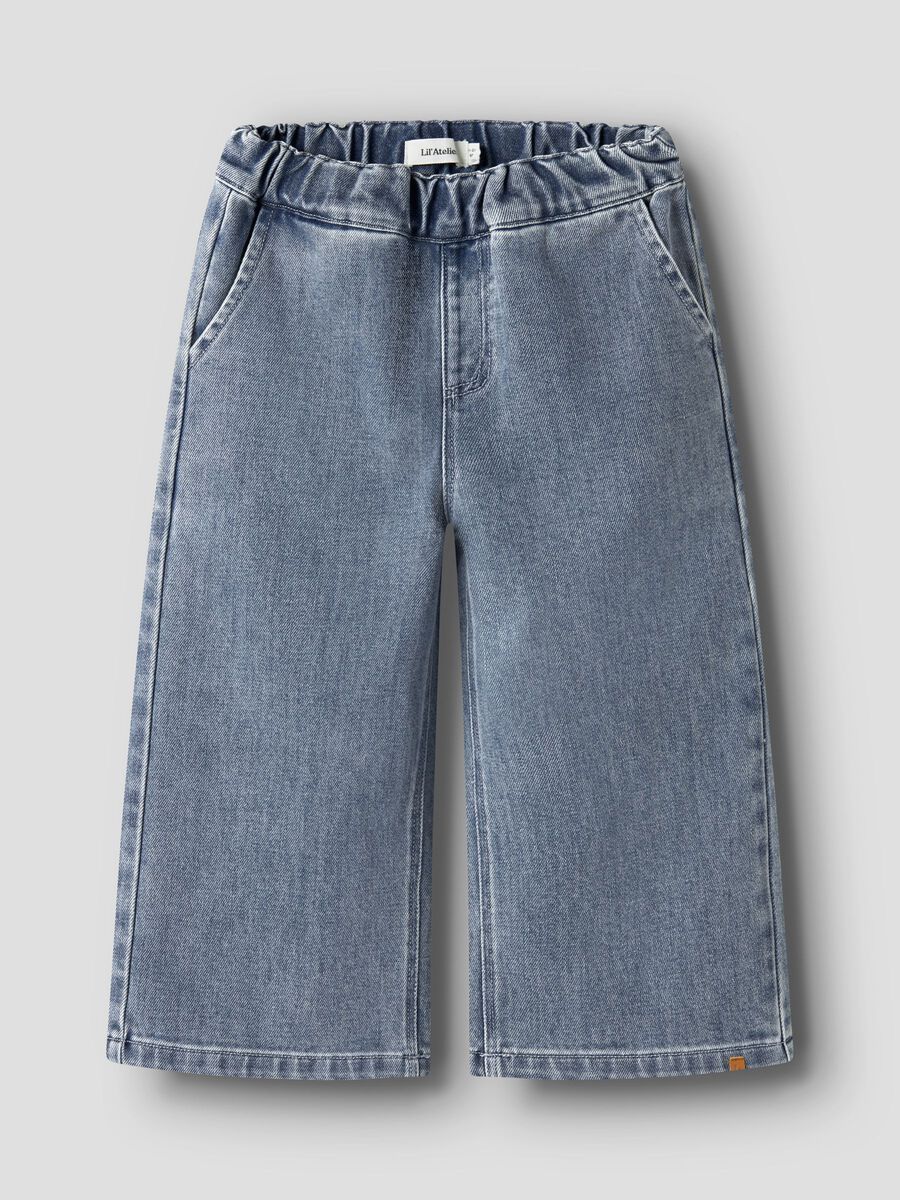 Carousel image - BAGGY FIT JEANS, Medium Blue Denim | 1