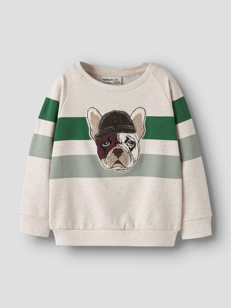 Carousel image 1 REGULAR FIT SWEATSHIRT, Peyote Melange