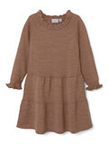 Name it MERINO WOOL DRESS, Cognac, highres - 13199405_Cognac_001.jpg