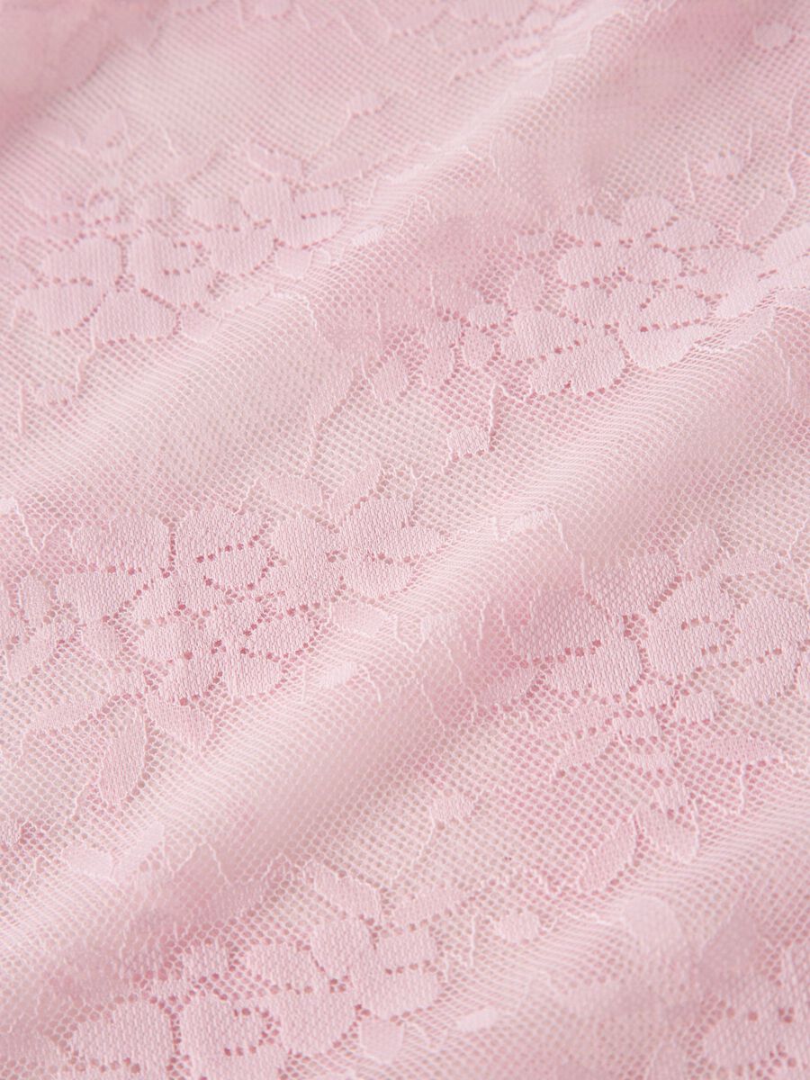 Product carousel image - LACE SCARF, Pink Marshmallow | 2