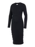 Mama.licious ROBES BODYCON FIT COL ROND ROBE, Black, highres - 20014260_Black_001.jpg