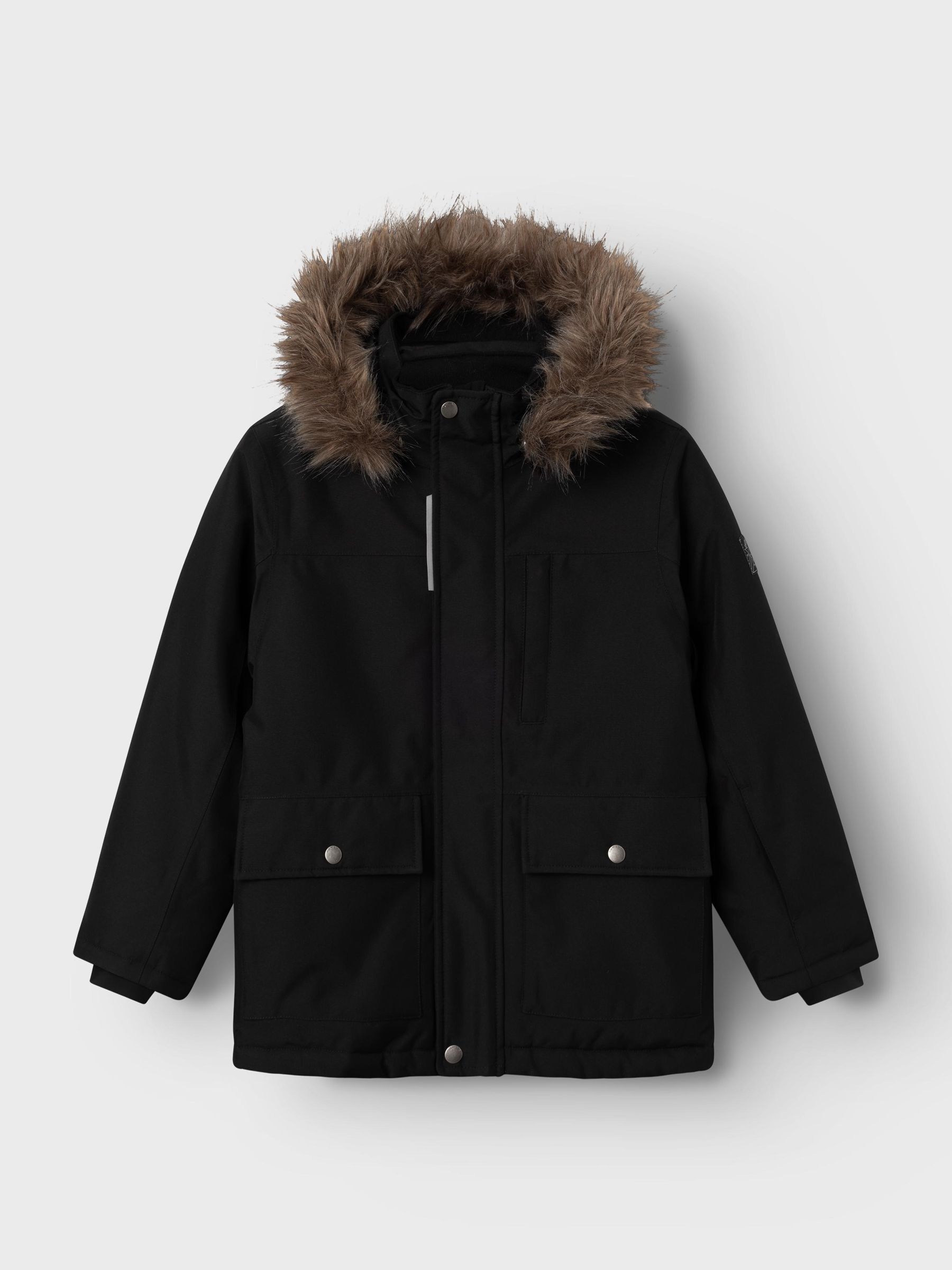 Jacket with fur outlet collar name
