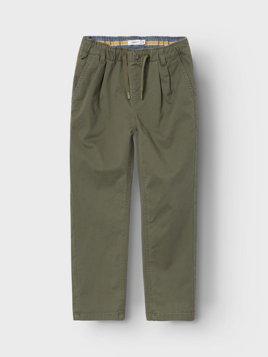 Name it REGULAR FIT TROUSERS, Dusty Olive, highres - 13224483_DustyOlive_003.jpg