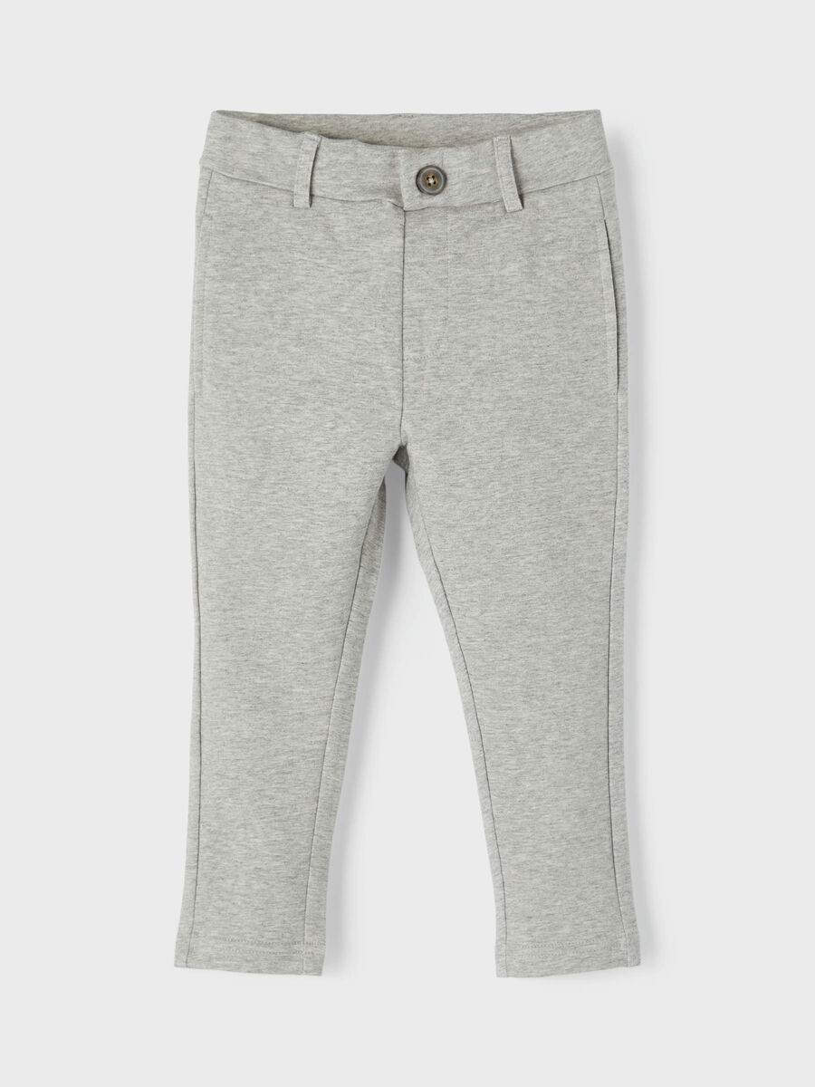 Name it CORTE REGULAR PANTALONES, Grey Melange, highres - 13205935_GreyMelange_003.jpg