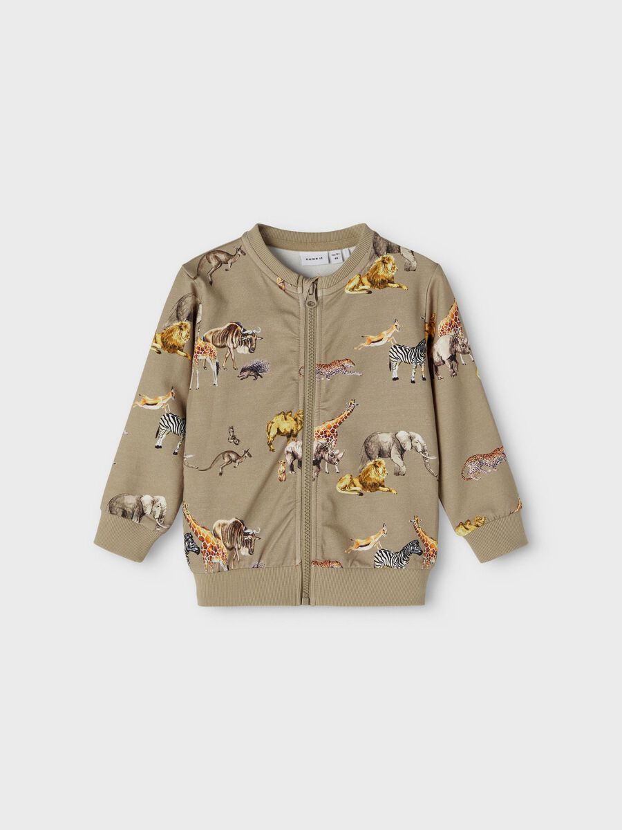 Name it SAFARI SWEAT CARDIGAN, Weathered Teak, highres - 13202914_WeatheredTeak_003.jpg