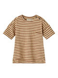 Name it GESTREIFT LOOSE FIT T-SHIRT, Semolina, highres - 13192118_Semolina_881613_001.jpg