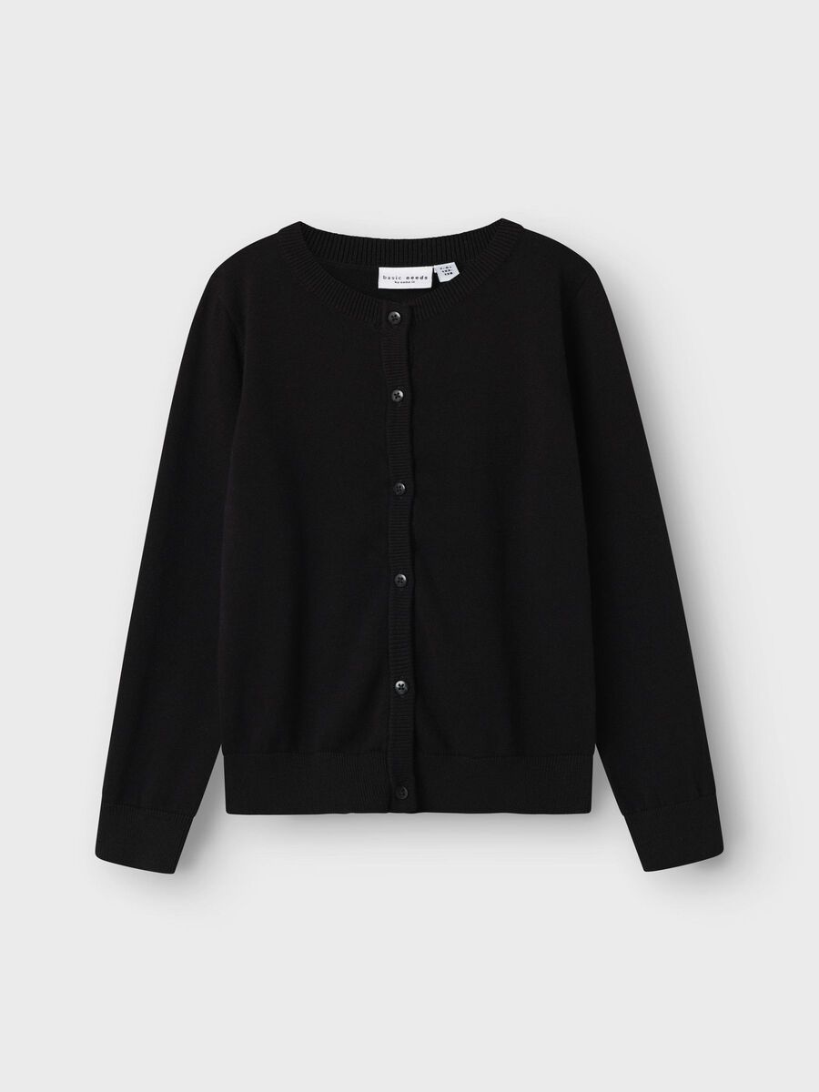 name it REGULAR FIT STRICKJACKE, Black, highres - 13238690_Black_003.jpg