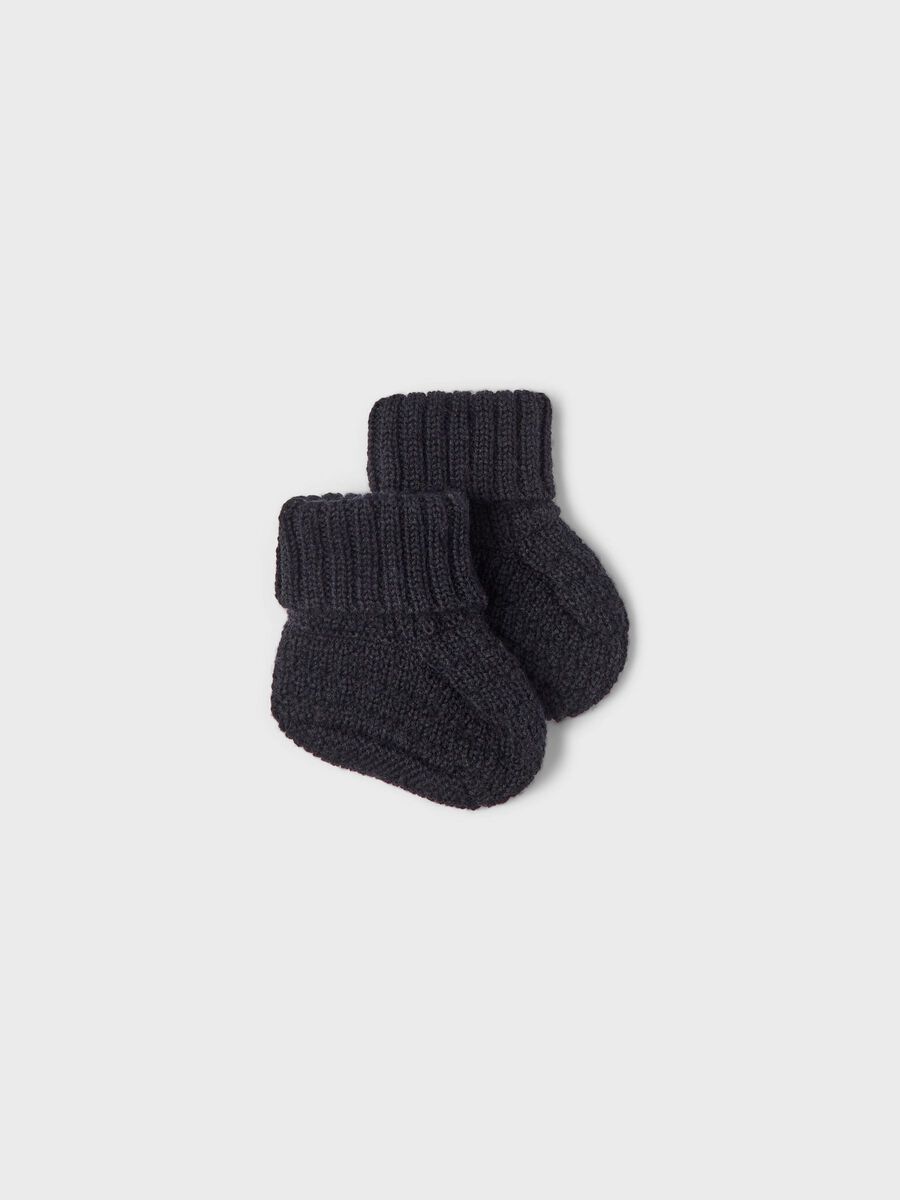 name it KNITTED WOOL SLIPPERS, Black, highres - 13188026_Black_003.jpg